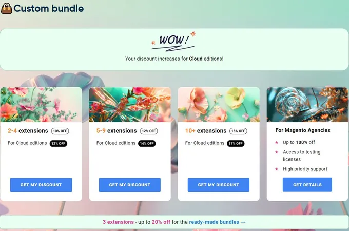 Save up to 100% off on Custom bundle in March 2025